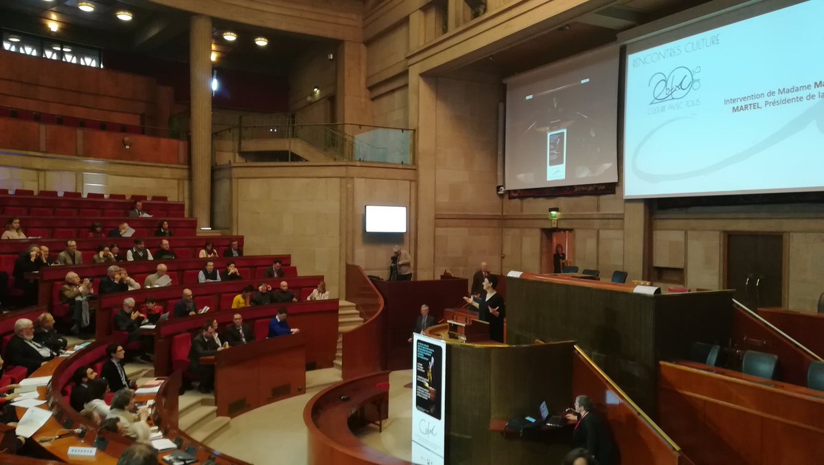 Ouverture des 20ans de la COFAC au <a href="/lecese/">CESE</a> pour un panorama de la culture @laFSCF présentera ses projets 🎷🎼🎺📷📽️ <a href="/MinistereCC/">Ministère de la Culture 🇫🇷</a>