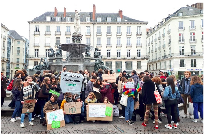Les jeunes Français rejoignent le mouvement mondial de grève pour le climat en préparation de la grève mondiale du 15 mars prochain. 
#ClimateChange #YouthForClimate #YouthStrike4Climate #strike4climate 
novethic.fr/actualite/envi… via <a href="/Novethic/">Novethic</a>