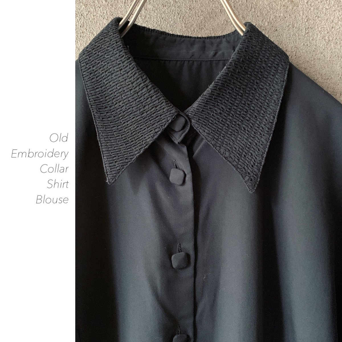 #embroiderycollar
#shirt
#blouse 入荷☆
襟&カフスに入った刺繍デザインが
良い雰囲気のシャツブラウス♫
ボタンもスクエアタイプで
可愛いアクセント◎
#Taffee #宮崎 #古着 #刺繍 #シャツブラウス #レディースL #古着女子 #古着mix