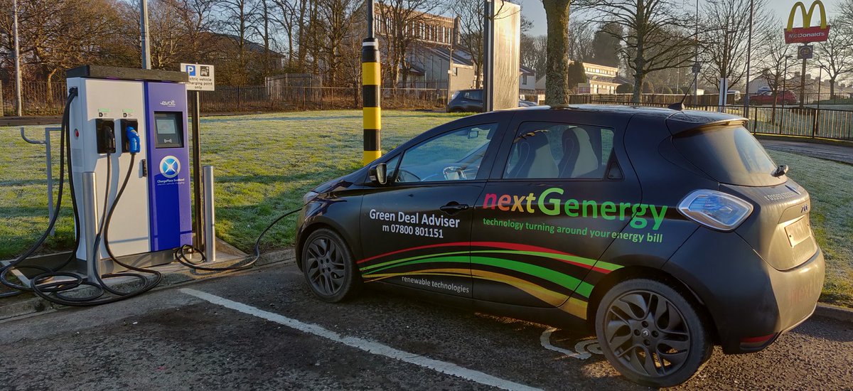 nextgenergyuk's tweet photo. Found it! A new #eVolt Raption rapid charger - 1st time use for me at The Lochs Shopping Centre, Westerhouse Road, Glasgow - nearby facilities too - great! https://t.co/2eadRssTID