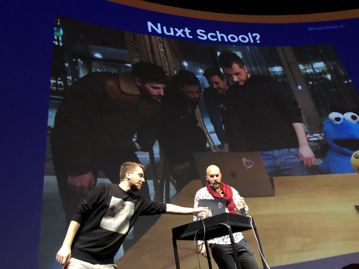 Great talk by <a href="/VueSchool_io/">Vue School</a> about Static Site Generators and how to use nuxt generate for it 👏