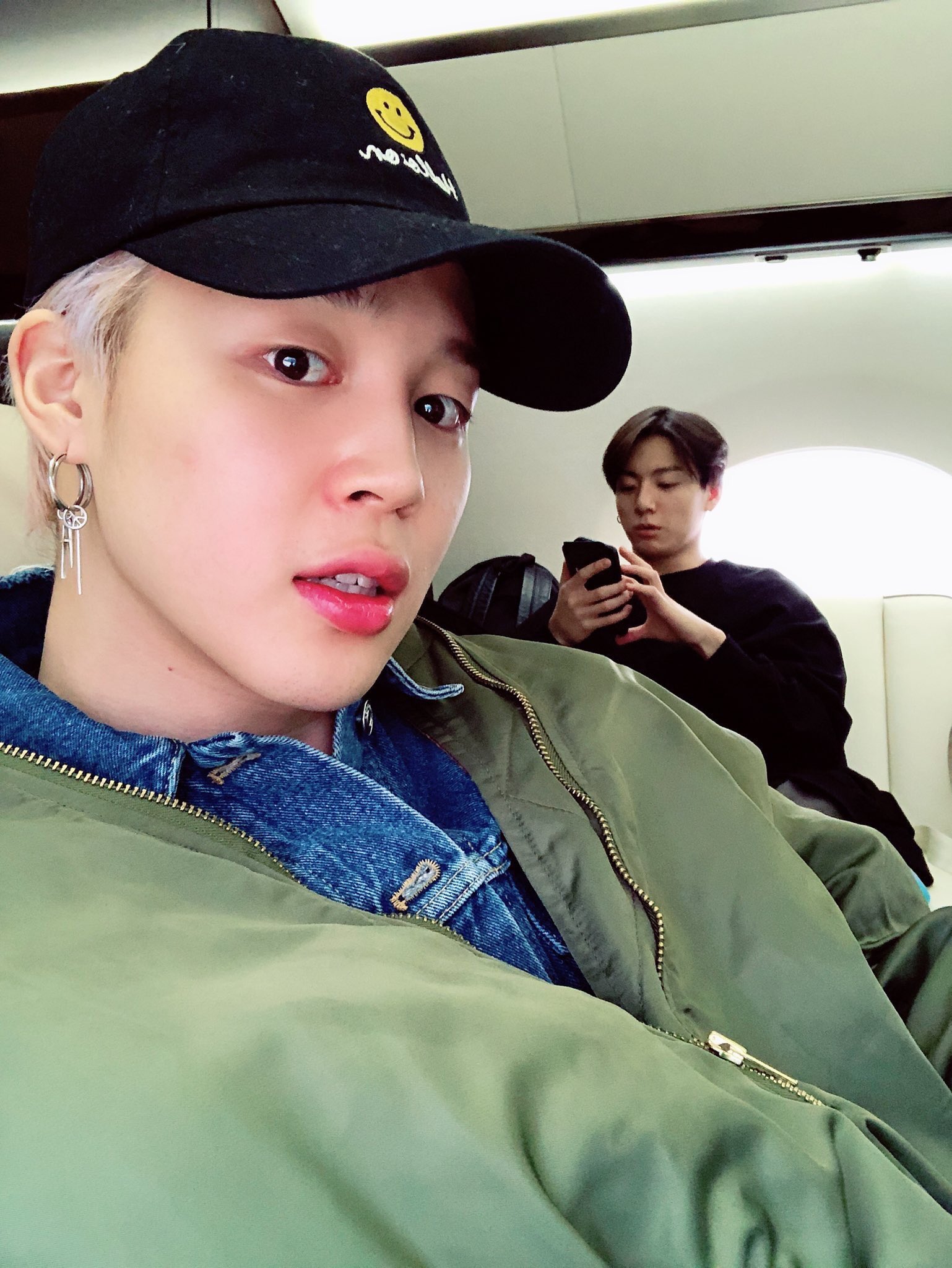 Jimin green best sale jacket