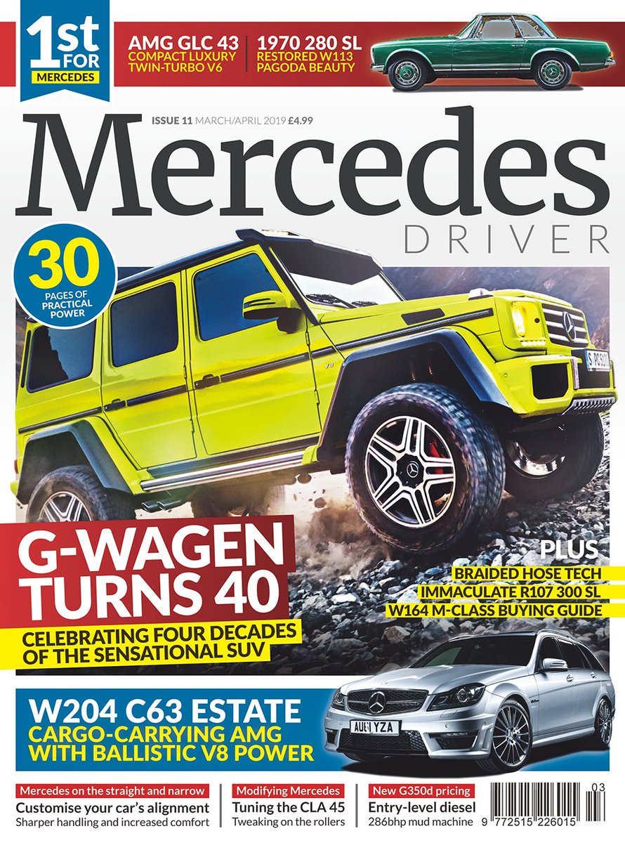 Introducing the new <a href="/mercdrivermag/">Mercedes Driver Mag</a>. We're celebrating #practical #performance in the shape of ballistic #Benz-badged beasts, from a #V8 estate to a twin-turbocharged #SUV. Store finder bit.ly/storemd, order online bit.ly/issuesmd, download bit.ly/digitalmd