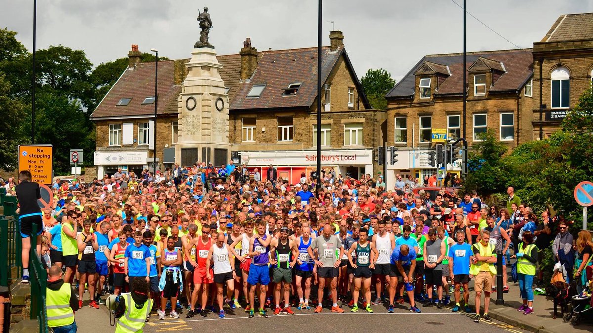 Pudsey10k's tweet photo. Lots of variety in the @Pudsey10k on and off road, hill climbs but great descents too. Always happy smiling faces. Come and join us, register now. https://t.co/Qjb3k5bFDA