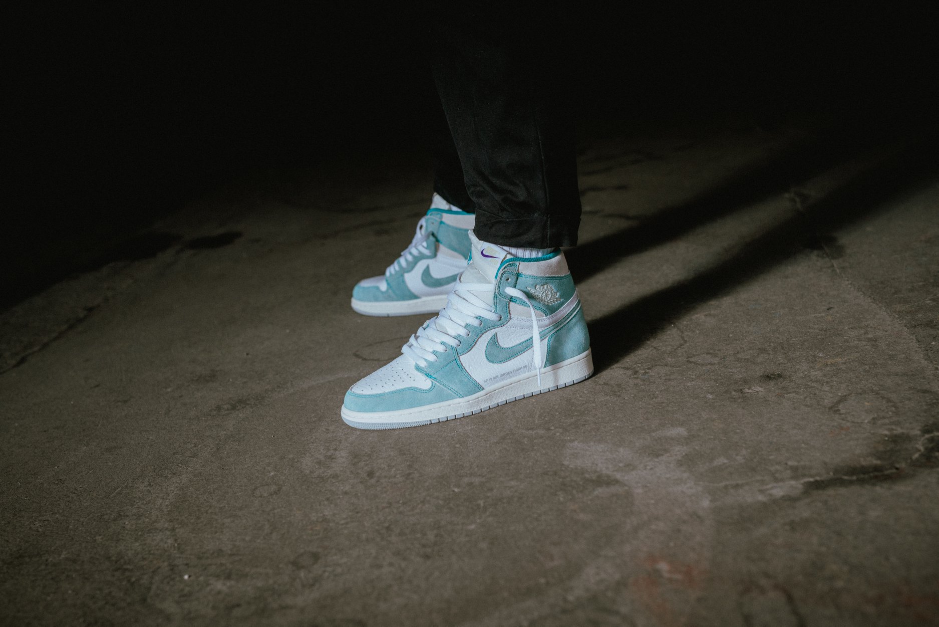 air jordan 1 turbo green grade school