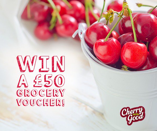 Cherry Good on Twitter "Win a £50 Grocery Voucher in celebration of 