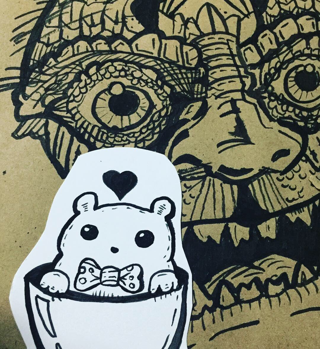 Omar__Rojas's tweet photo. Random sketching ... #sketch #sketchbook #Cartoon #Carton #Cartooning #Illustration #Illustrated #Comic #Doodle #Ink #TintaChina #ChineseInk #Scribble #inktober2018 #Nibvember2018 #Deawcember2018 #PromptmyWeek #Draw #Drawing #Dibujo #Mexico #ChineseInk #ilustrador #Monero https://t.co/tGuRz3hkyw