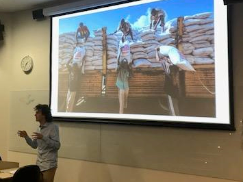 westsyduHADRI's tweet photo. HADRI #westernresearch summer scholarship student Eden Conway presenting on the outcomes of a systematic literature review for the project: Understanding the relationship between humanitarian and development interventions. @Ellarowe101 @RDINetwork @HumAdGrp @AdamPossamai https://t.co/3jsWh0j2Kt