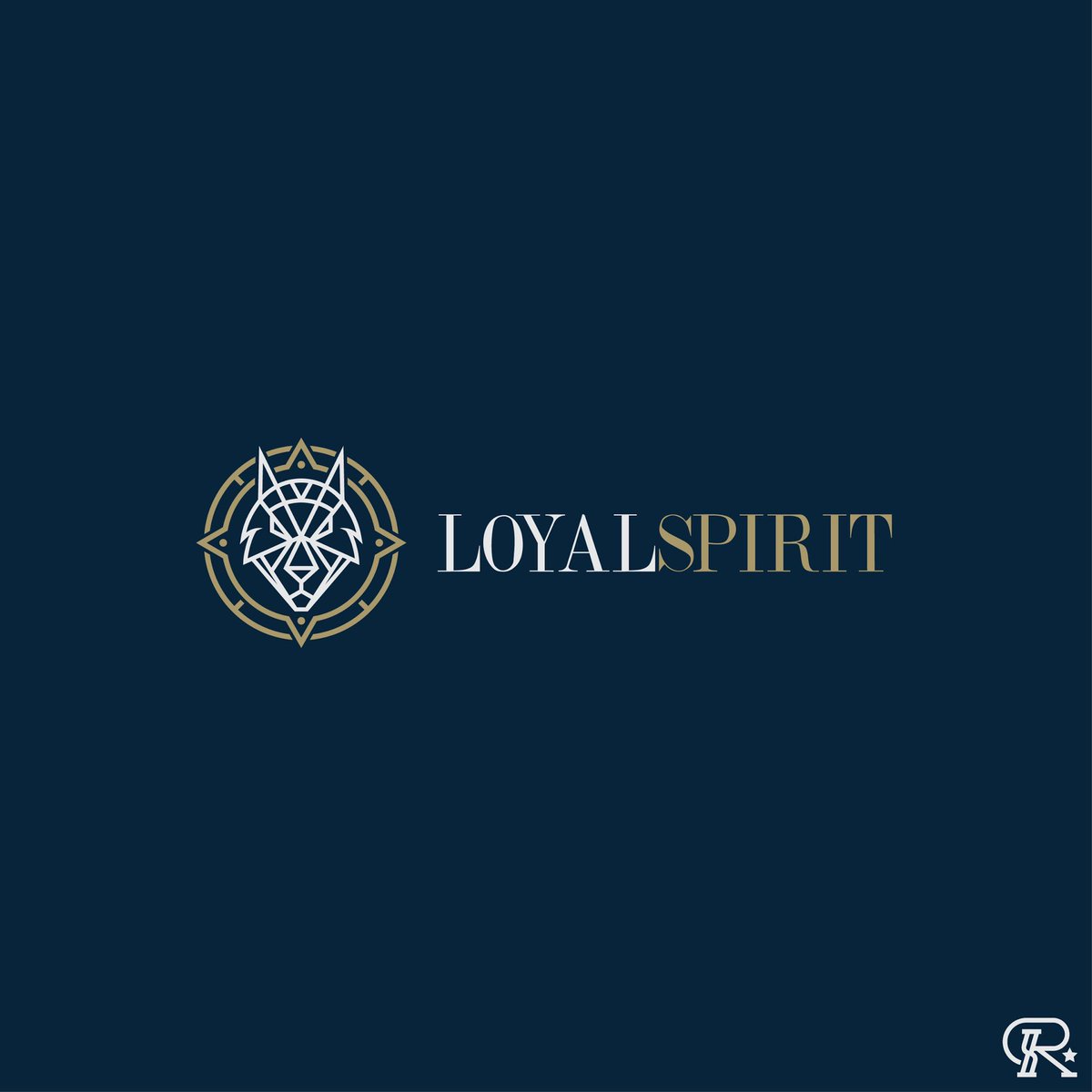 riarydesign's tweet photo. Logo designed for LoyalSpirit. A unique sharp wolf logo mark. #branding #logodesign https://t.co/IwUjC1eCpD