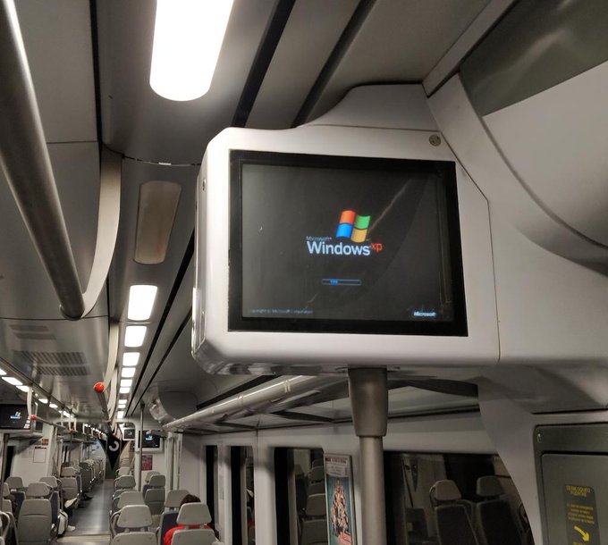 So reassuring to learn that this train runs software that Microsoft stopped supporting and patching 5<a href="/tag/dublin"class="tags"><span>#dublin</span></a>