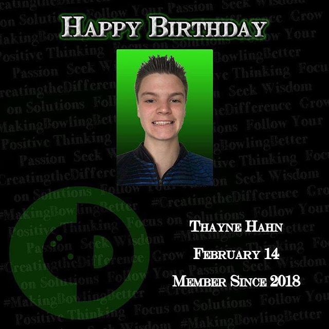 Happy birthday to Thayne Hahn from #TeamCtD!