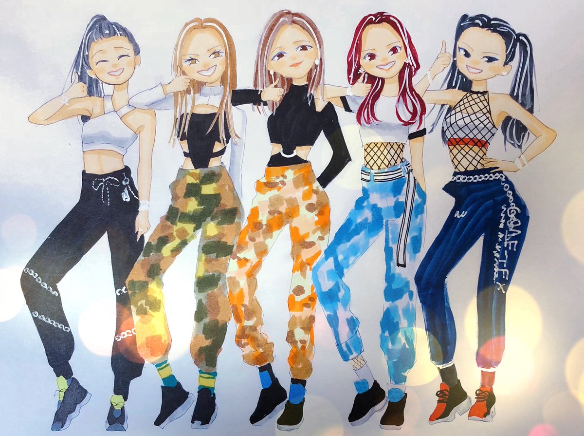 Twiceイラスト Itzy 있지 Itzdifferent Dalladalla 달라달라 イッジ Itzy イラスト 윤아 ユナ Yuna チェリヨン 채령 Chaeryeung リュジン 류진 Ryujin リア Lia 리아 イェジ 예지 Yeji イラスト Illustration Drawing Art