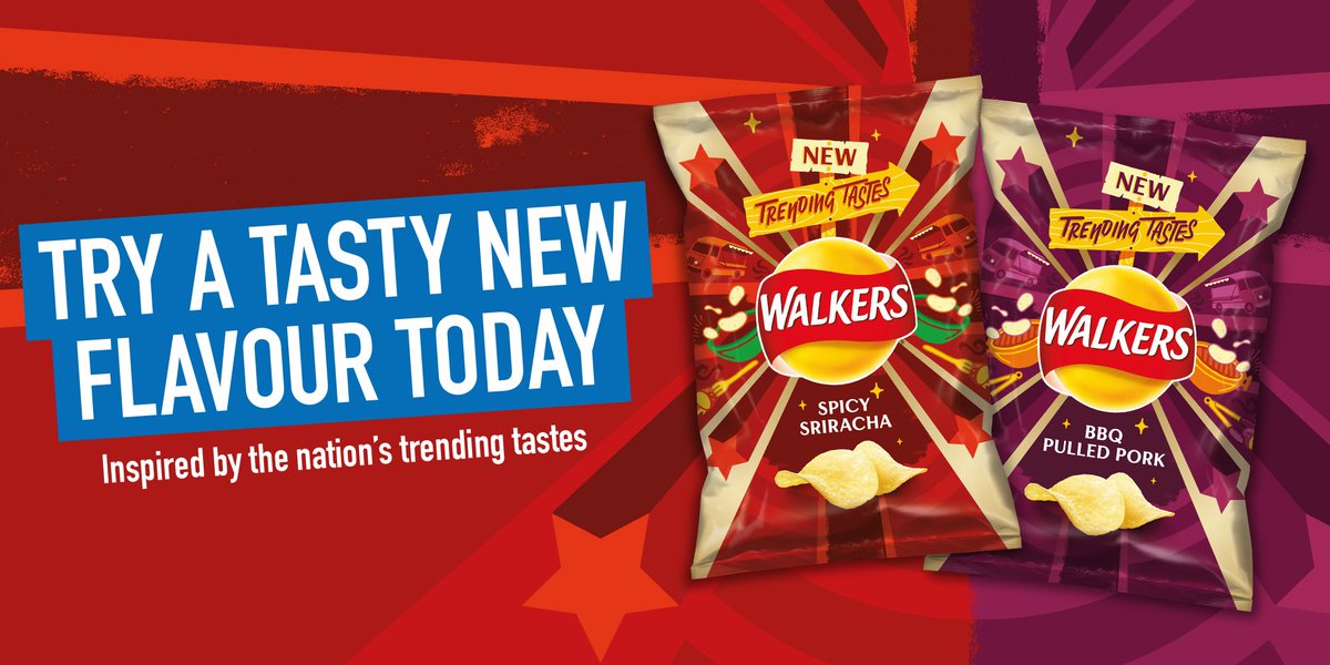 myLondis's tweet photo. It's #Friyay! Our friends at @walkers_crisps are always coming up with new delicious flavours...😋

To try &amp; #WIN a case of either...RT &amp; tell us what flavour you’d like to try! #SpicySriracha or #BBQPulledPork?

18+/ UK Only.Full T&amp;C's: https://t.co/YCRCZANg5N   Closes: 01/03 https://t.co/Yg2GIAvoLE