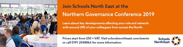 SCHOOLSNE's tweet photo. #SNEevent If you are a Governor, Trustee, Director, Head Teacher, lead or parent governor in a maintained school or academy, this is the event for you. Find out more and book your place https://t.co/O3mScJQpGU
#governance #schools #leadership #conference https://t.co/g02kpyNypx