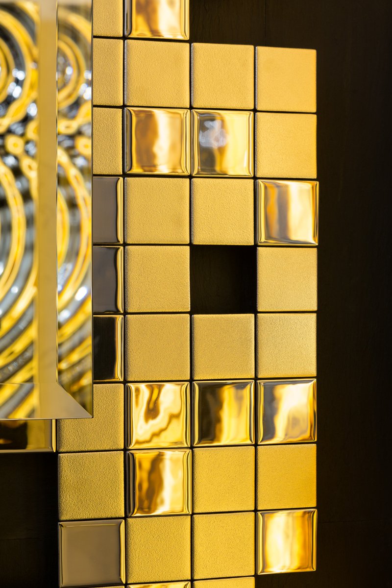 PlusobjectO's tweet image. Extraordinary mirror Tetris by @PlusobjectO 
This mirror can be produced in different colors and size. Looks perfectly in bathroom😀