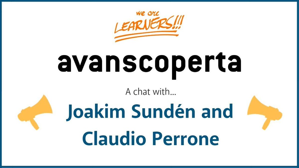 avanscoperta's tweet photo. 📽 #VIDEO 📽 Can "the invisible" be taught?
Watch @joakimsunden and @agilesensei talk about the so-called #spotify model, #agile, #change and what it means to truly challenge the status quo in an organisation! #WeAreLearners #popcornflow #kanban https://t.co/pQVrk5tUTi https://t.co/INbLrCVqgM