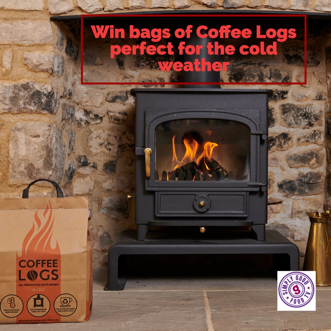 We have teamed up with @bio_bean_UK  to offer one lucky person 3 bags of Coffee Logs for your fire. To enter please follow both @sgftv  and @bio_bean_UK  and RT. The competition closes tonight at 6pm.  #FridayFreebie  #coffeelogs