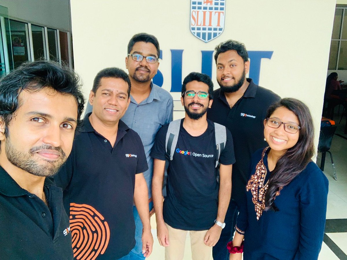 99x_io's tweet photo. The #UniRelations team is at @SLIIT today where #Xian @sri_yasas is conducting a #session on Augmented Reality Application Development to a full house of more than 200 #students
#Dotitude #AugmentedReality #SLIIT #Workshop https://t.co/nwvNgaW7fx