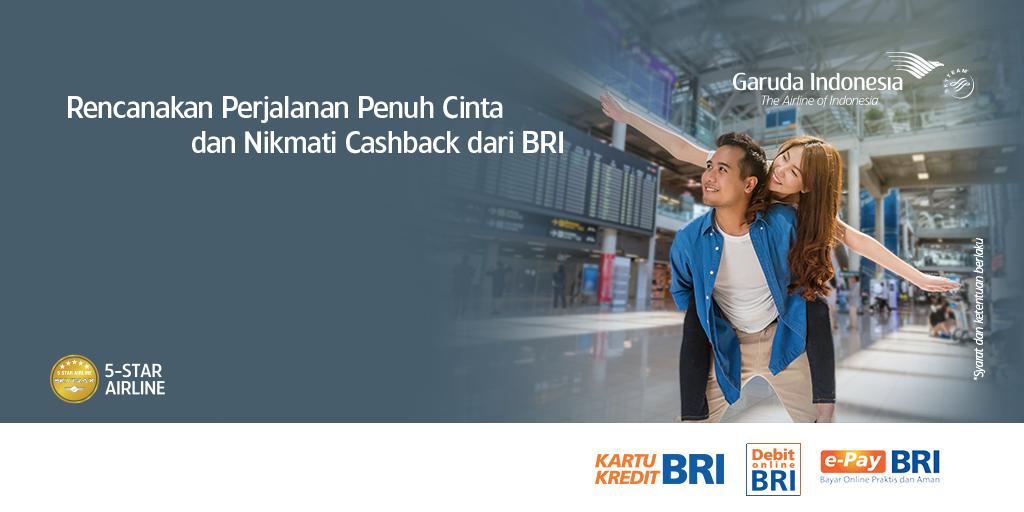 Hanya sampai hari ini! Ciptakan momen spesial bersama orang-orang tercinta dengan diskon Rp120.000 dari <a href="/BANKBRI_ID/">BANK BRI</a>. Gunakan Kartu Kredit dan Debit, serta e-Pay BRI untuk nikmati keuntungan ini. Cek kode promonya di bit.ly/2GprlJH