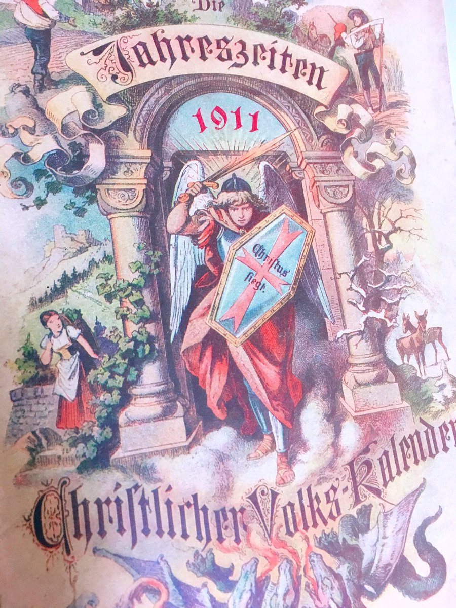 108年前のドイツで発行されたカレンダー雑誌と1921年のローテンブルクの街だけで使われていた紙幣

旧ドイツ語の形や模様もかっこいい 