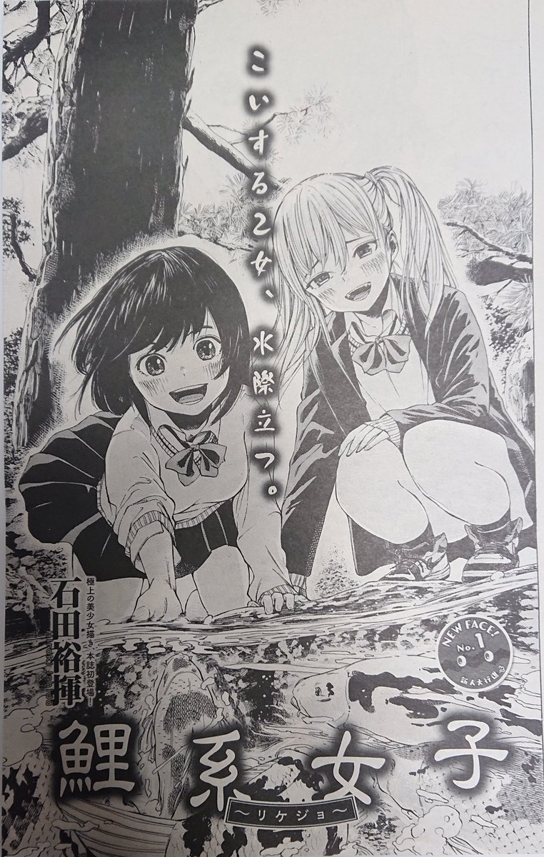 ガガイモ 石田 ふろラン 発売中 今日発売のハルタ61号に私の描いた読み切り漫画が掲載されております 鯉系女子 リケジョ 石田裕揮 鯉好きな二人のお話です よろしくお願いいたしますー 本誌デビュー作でございます