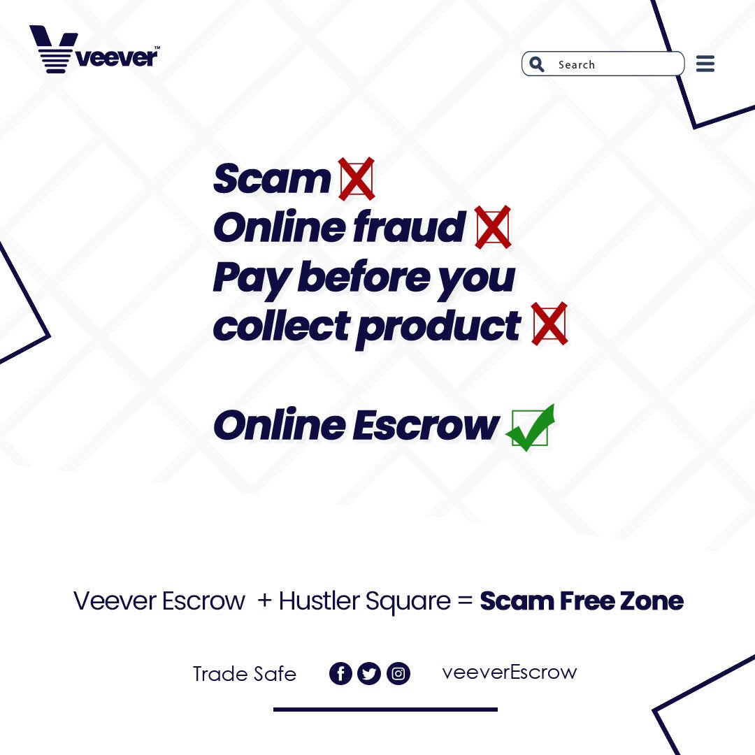 VeeverEscrow's tweet photo. There’s no safer way to trade online without Escrow. 
The vendor you tag as “trustworthy” today may flip on you tomorrow.

Let’s demand Escrow together 
Demand Veever 

Trade Safe! #FridayFeeling https://t.co/cDETNuzyA7