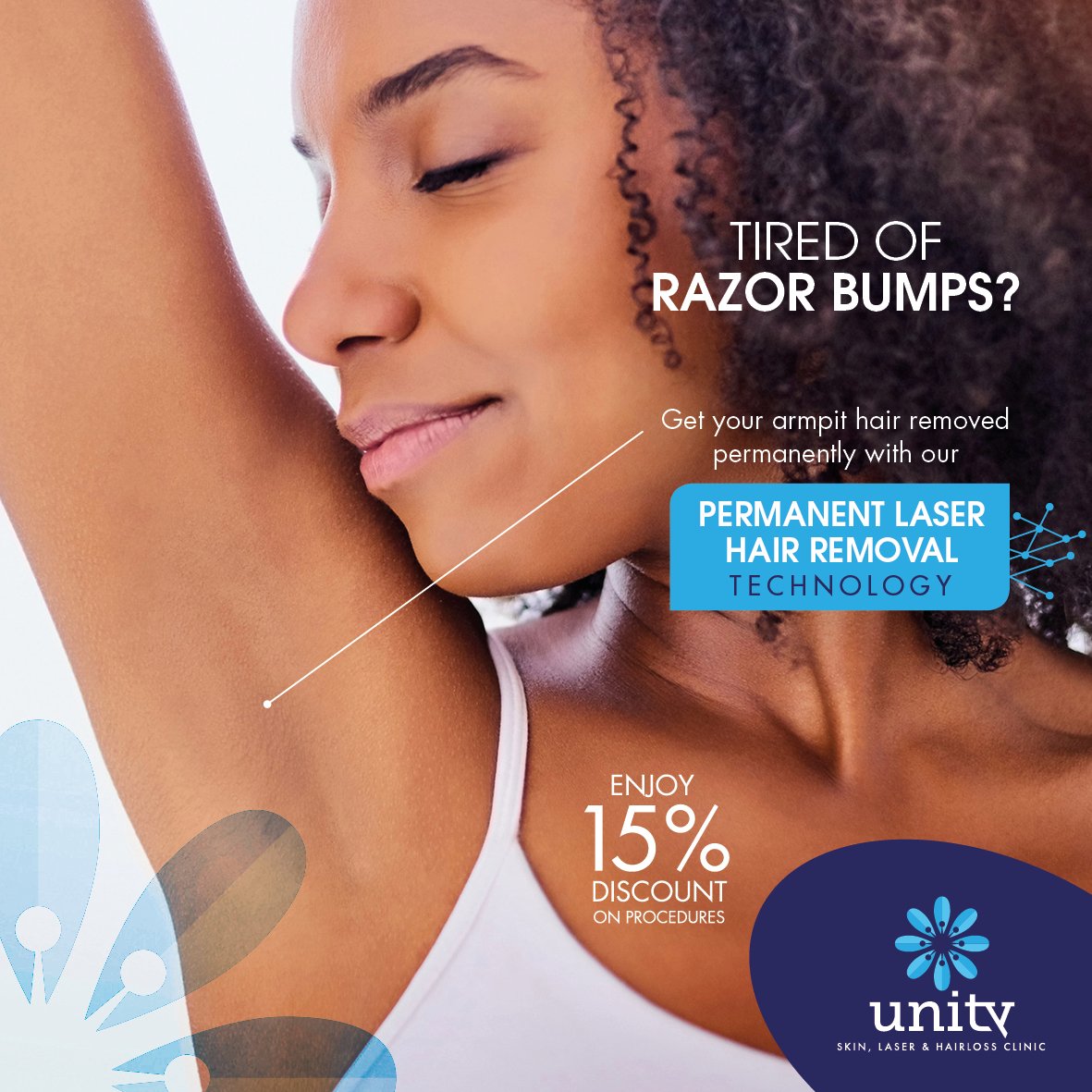 Unityskin Clinic On Twitter Hey Fam Unwanted Body Hair Should