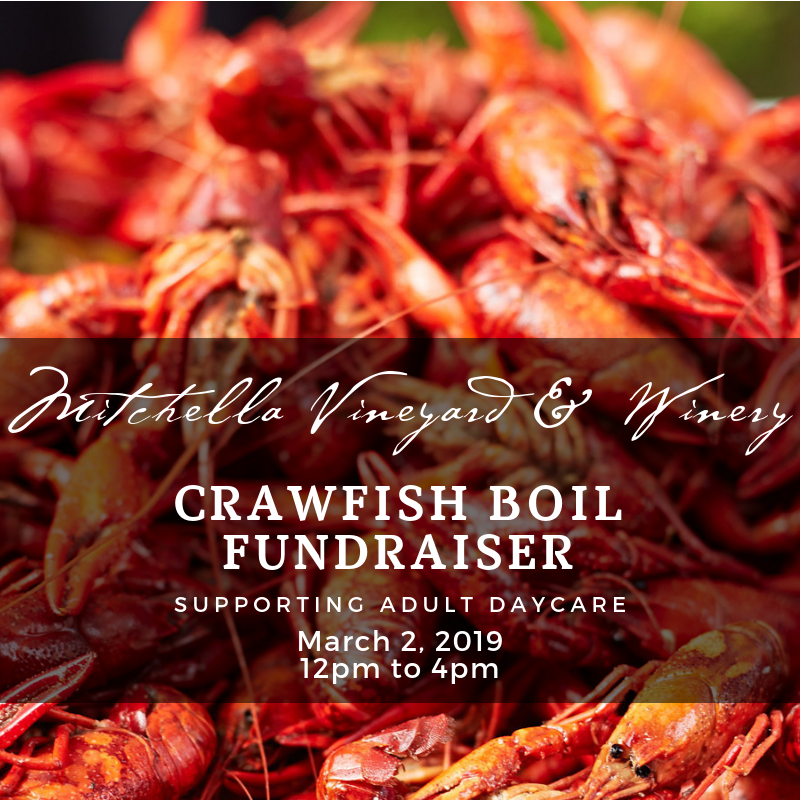 Crawfish boil will be taking place March 2nd! This is an event you do not want to miss!  More information is available on our website! We look forward to seeing you there!