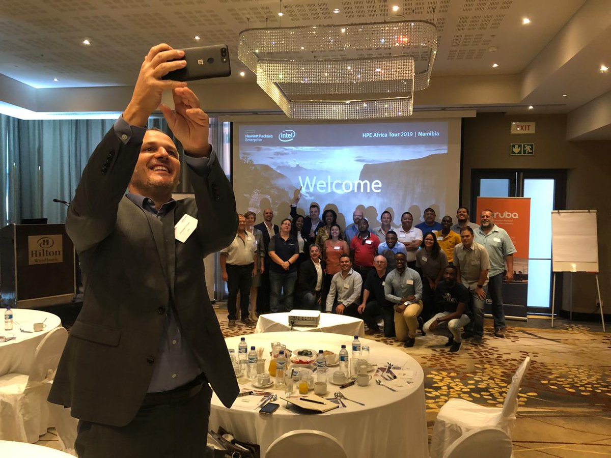 Fontaine_Ch's tweet photo. #BehindTheScenes #HPEAfricaTour #HPENamibia
@HPE @ArubaNetworks warm welcome from @TarsusOnline
@JeanSebVincent @Wendys_Window https://t.co/GxA6JfQmNb