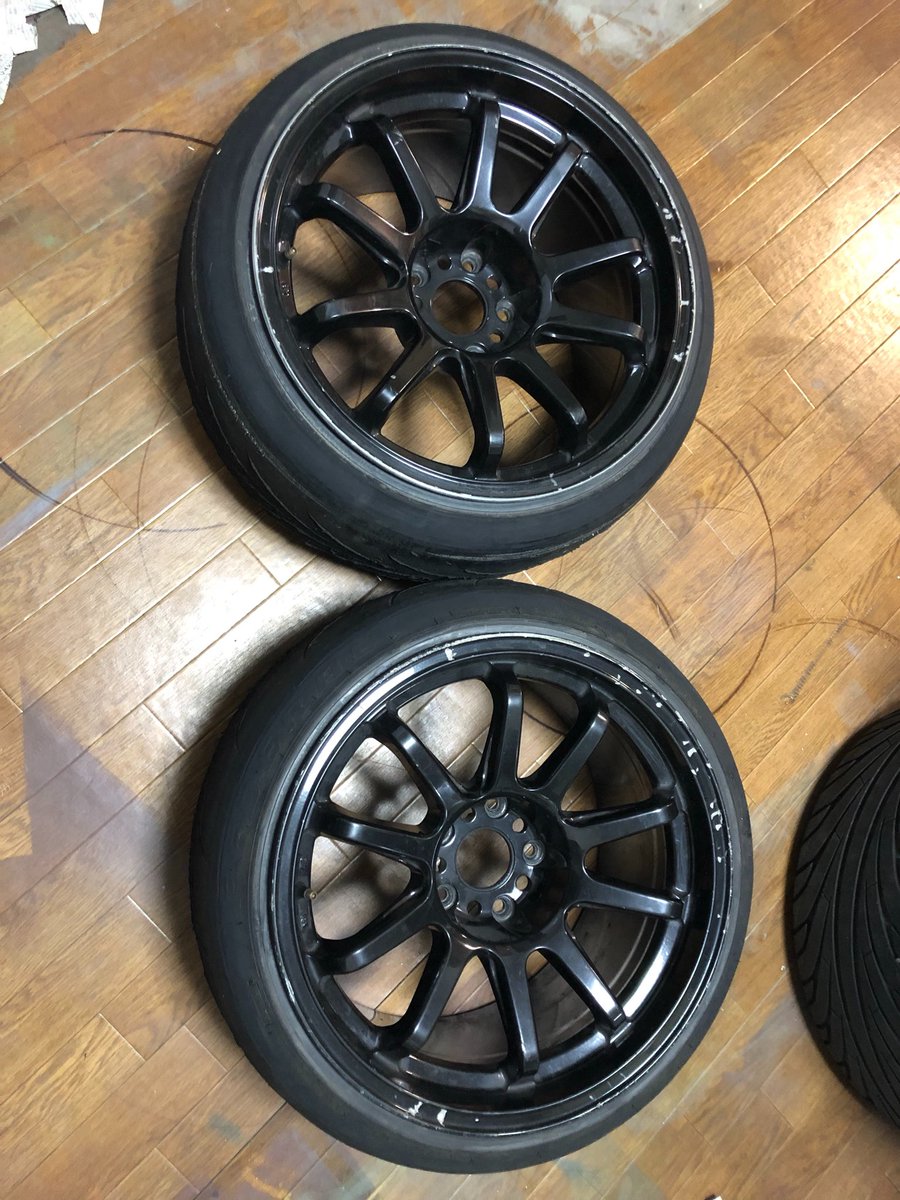 初回限定お試し価格 棚1f23 ドリ車 2本 235 45zr17 5穴 Pcd114 3 35 8j 17インチ ホイール スポーツ インペリオ 5zigen 5次元 ラジアルタイヤ Www Cecop Gob Mx