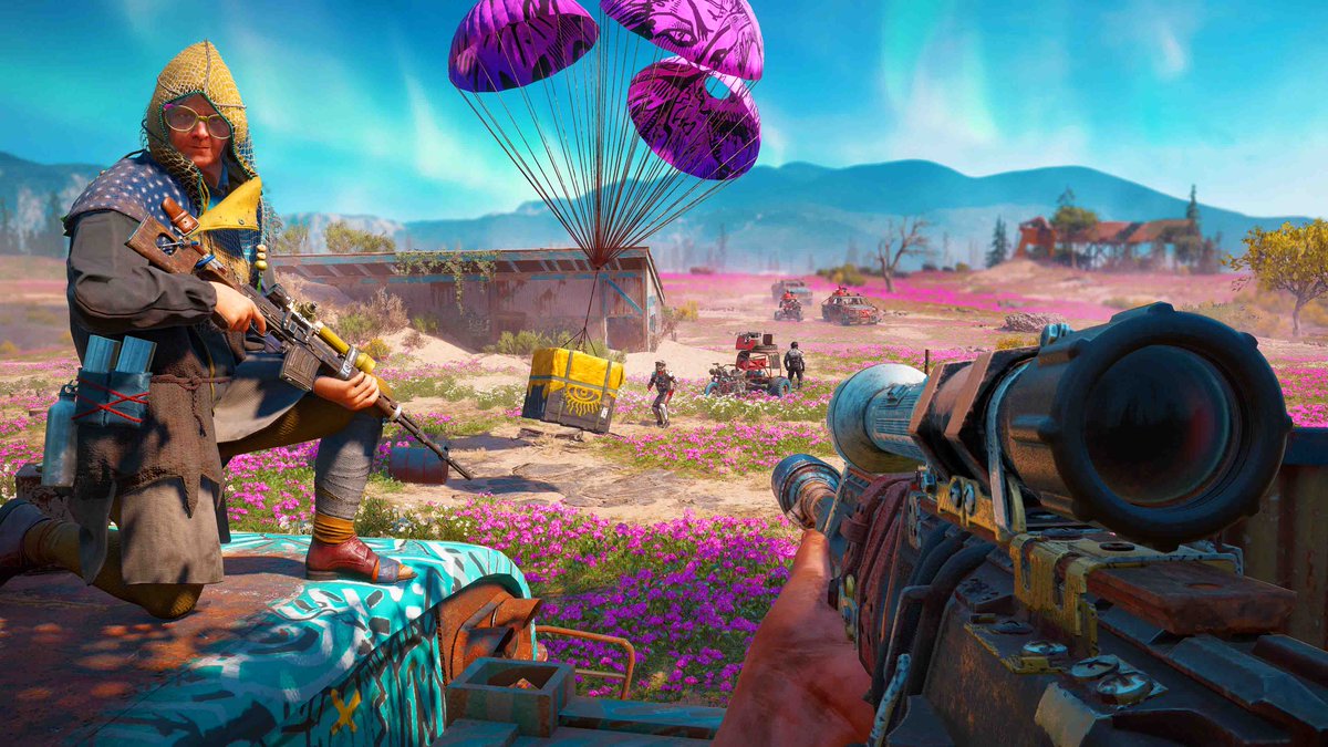 広瀬竜一 Ubi Softより本日発売の ファークライ ニュードーン Farcry New Dawn 日本語版吹き替えキャストとして トーマス ラッシュ役 にて出演しております ファークライ5 Farcry 5 の あのエンディング のその後を描いた続編 待ってた