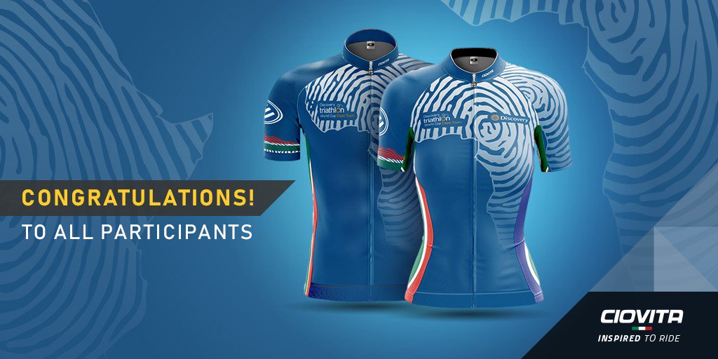 MESSAGE FROM <a href="/ciovitacycling/">CIOVITA</a>: Congratulations to everyone who came out to swim, run &amp; cycle. We think you're all champions. Immortalise your achievement by picking up some of our Limited Edition Commemorative Kit. Visit ciovita.co.za/collections/di… to get yours. Limited stock.
