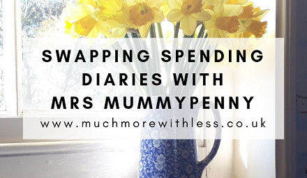 MuchMore_Less's tweet photo. It's the spending diary showdown: find out what I learnt when swapping spending diaries with @MrsMummypennyUK! https://t.co/Av3sMcOmfx #spendingdiary #moneysavingtips #ukmoneybloggers https://t.co/LaPwaV90ee