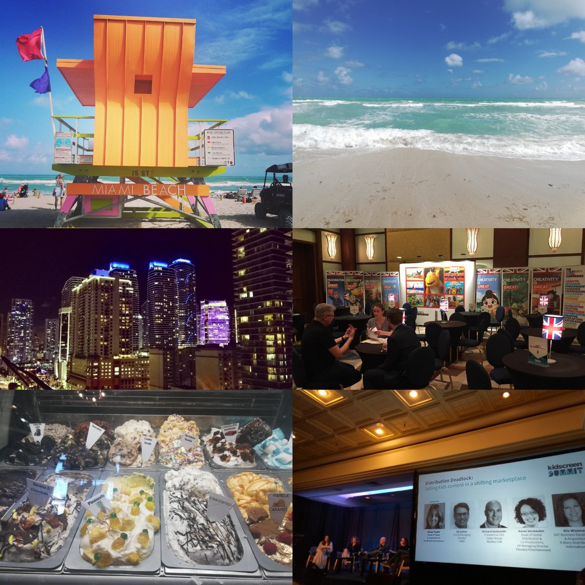 ghurcombe's tweet photo. Thanks @kidscreen for another Great Market in Miami had lots of great meetings and even managed to see the beach #kidscreen2019 #lovelovefilms #Miami https://t.co/sUhpvXDz7z