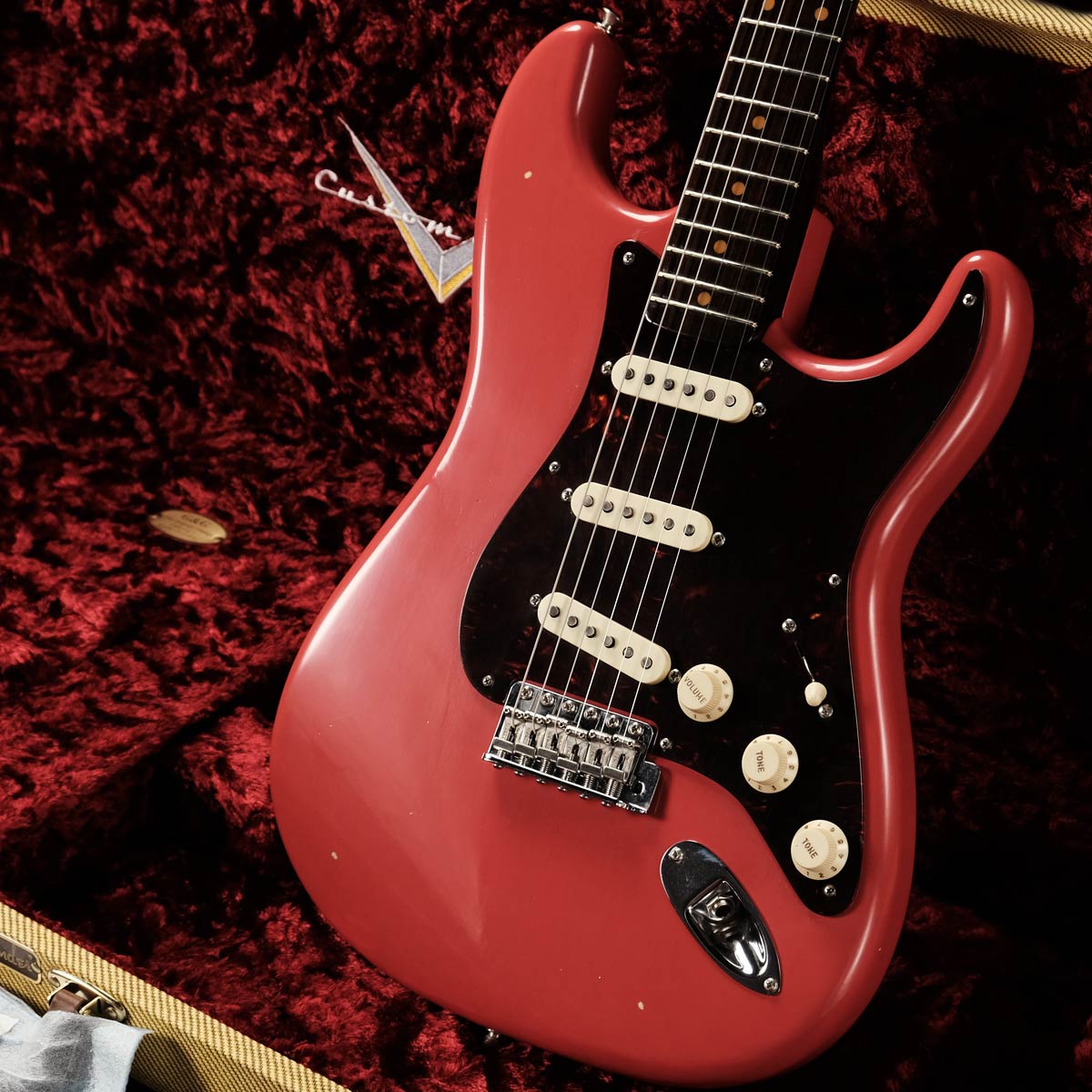 イシバシ楽器 Twitterren 限定1本だけのオーダーモデル Fender Custom Shop Custom Built 1957 Stratocaster Rosewood Neck Fiesta Red エレキ ギター 赤 渋谷店 T Co Avtodrarif T Co Qb1ymxs9y3