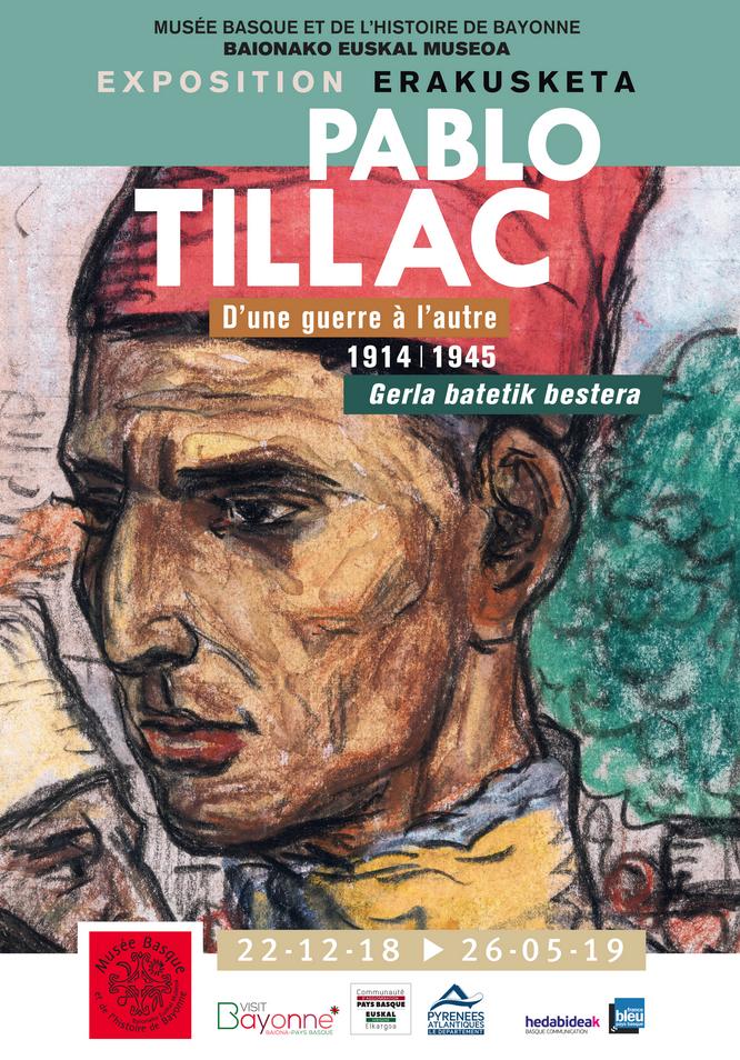 #ElkarArgitaletxea|Baionako Euskal Museoak Pablo Tillac- Gerla batetik bestera erakusketa paratu du. Pablo Tillac-en marrazki asko –sorginak, kortsarioak, arrantzaleak…– euskaldunon iruditeriaren parte dira, beti-betitik hor egon izan balira bezala.