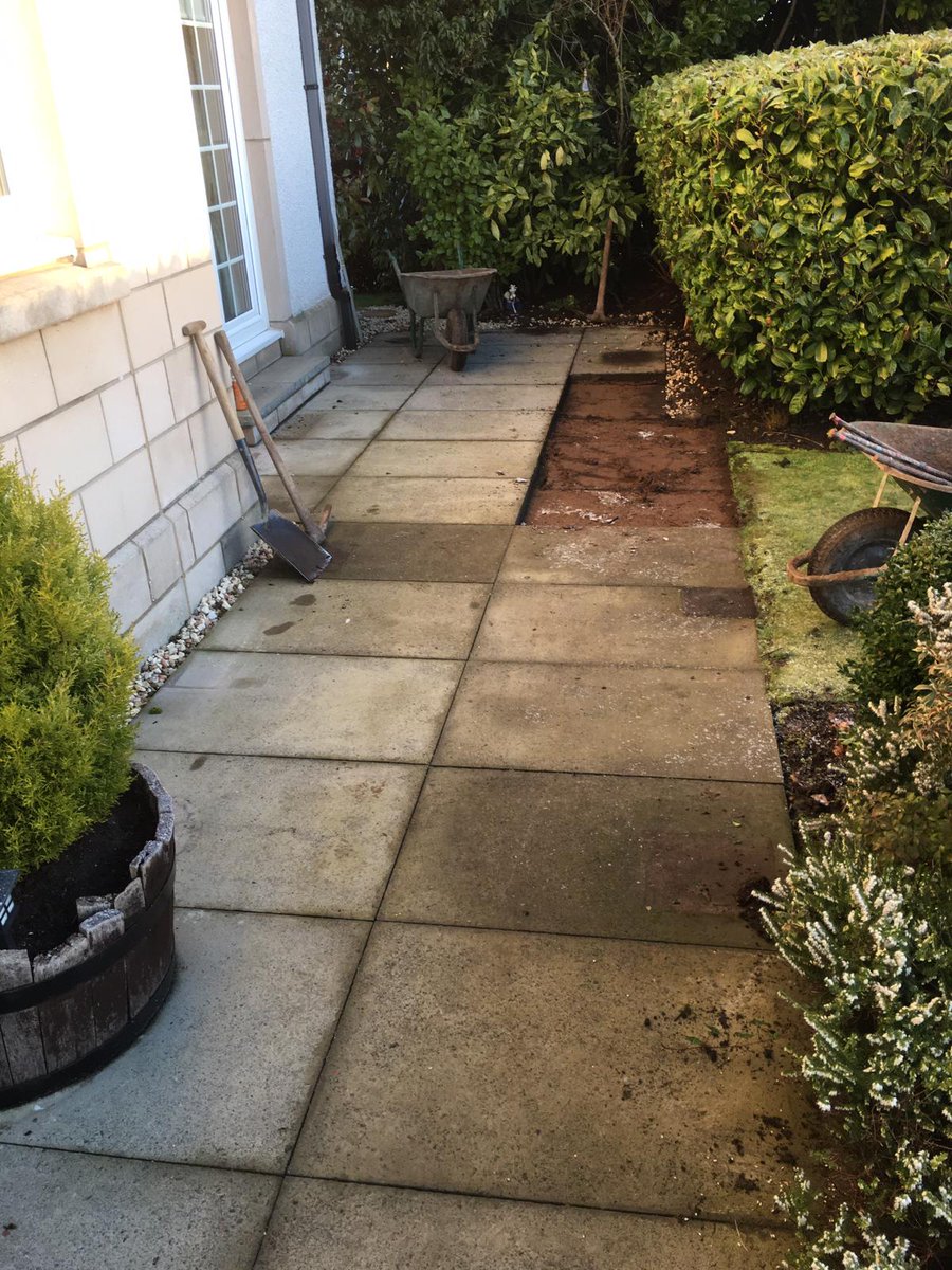 SDProjects's tweet image. Stunning transformation recently completed in Giffnock. @StonemarketUK Bourton Buff used to spruce up this couples patio in time for the lighter nights arriving!