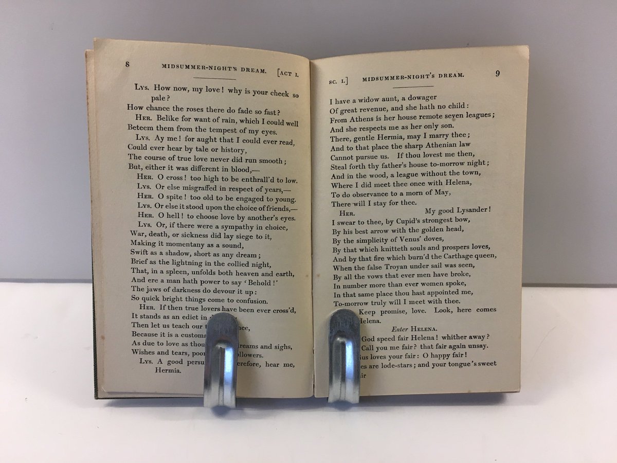 ObjectsShop's tweet photo. The Works of Shakespeare | Midsummers Night Dream | Antique Book (1904). A charming antique version of Shakespeare's classic now in our store - https://t.co/dGtuboYFnP

#midsummersnightdream #shakespeare #antiquebook #vintagebook #collectorsbook #oldbookshop https://t.co/zcT6xAZIwr