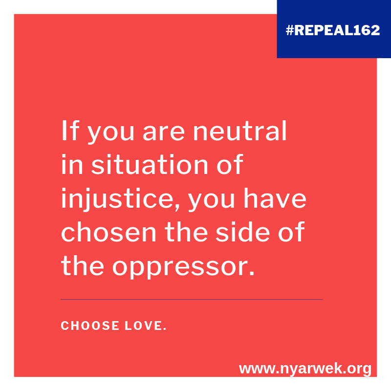 nyarwekC's tweet photo. #Repeal162  because Human Rights is not a pie, one person enjoying theirs doesn’t take away from you.
Smile it’s Friday… 😀 https://t.co/ft9jZhpj1L