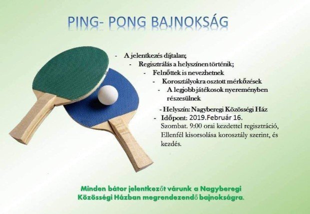 karpataljama's tweet photo. Pingpong bajnokság Nagyberegen - https://t.co/qcbhuFL8ki https://t.co/6HZ6n3OWTP