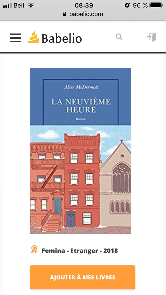 <a href="/VendrediLecture/">VendrediLecture</a> J’en suis qu’au début, mais ça semble très prometteur 📚<a href="/leslibrairesQC/">Les libraires</a> <a href="/LIREtv/">LIREtv</a> <a href="/clolarochelle/">Claudia Larochelle</a> @plusonlit