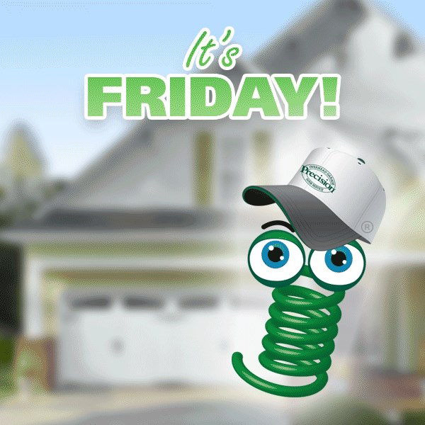 pds_corporate's tweet photo. You’ve waited all week and it’s finally here….
FRIDAY!
If you have a problem with your garage door, we’re here for you. 
#CallPrecision We’ll have you back to that #FridayFeeling in no time! https://t.co/5cM79TWlLJ