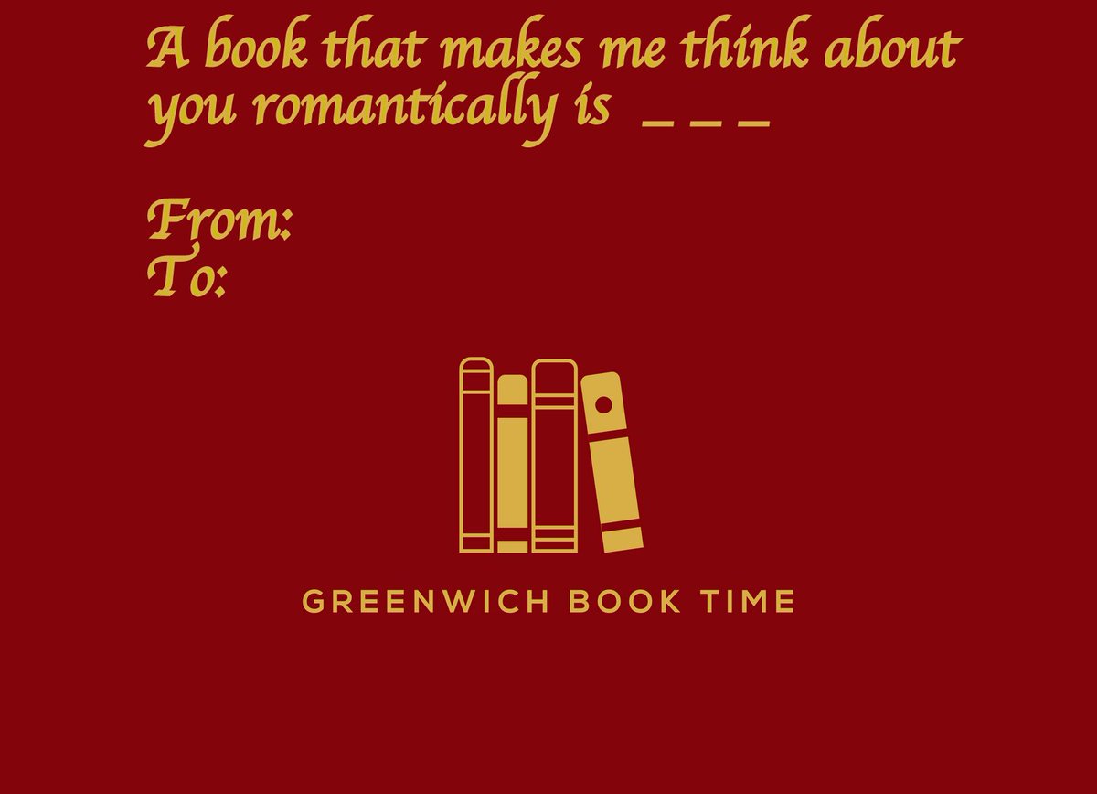 Here we are Twitter, sending love from our little shop in #Greenwich . Happy Valentine's week book enthusiasts! How about stopping by and checking out our selection of #VDay literature? Available for this week only!