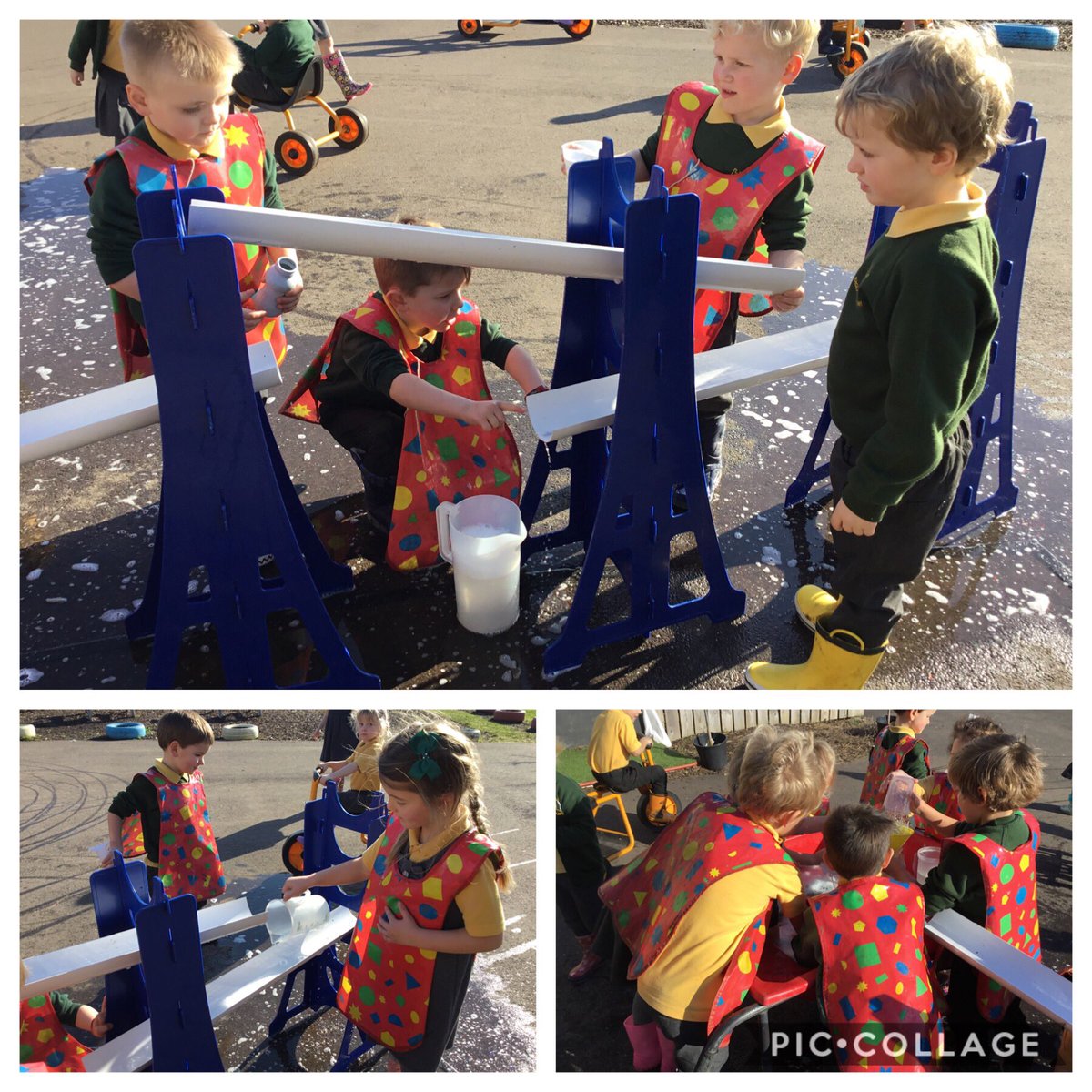 RecRaglanKWalsh's tweet photo. Water playπ¦@RaglanVC #Ambitiouscapablelearners #promblemsolving https://t.co/Mbzeutch1S