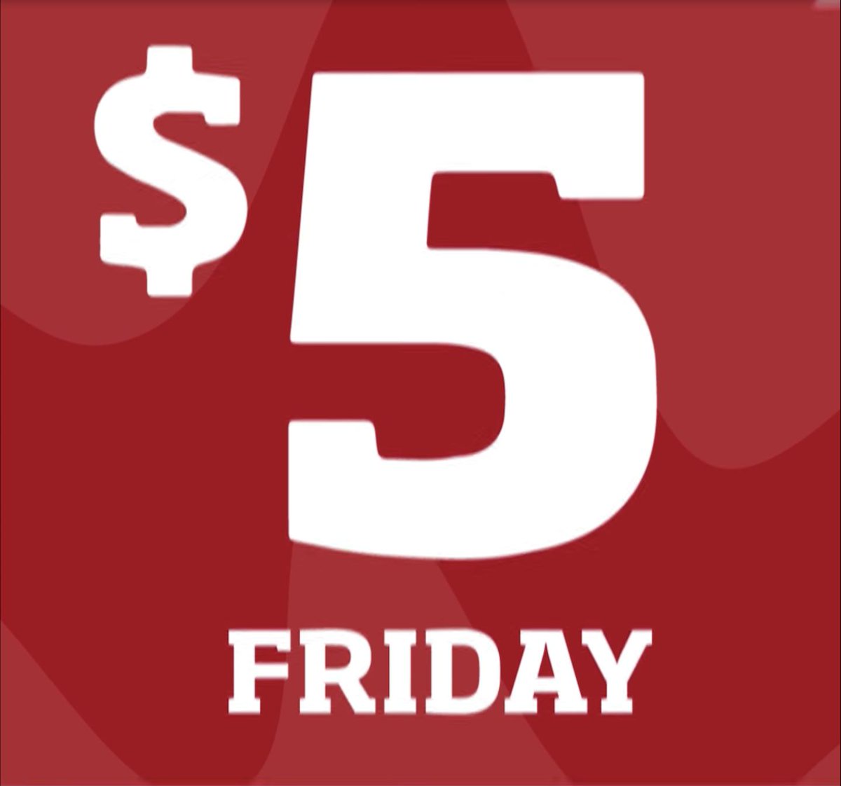 Join us for $5 Friday today. It's a great day for a smoothie! #MealSmoothies #HowDoYouFriday?