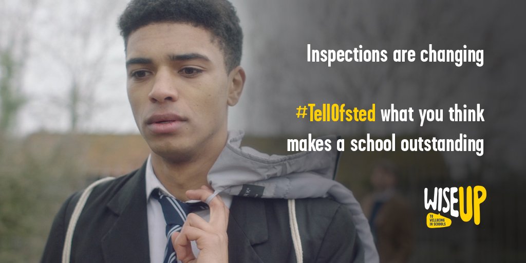 Ofsted inspections must make mental health a priority. Schools deserve to be recognised for the work they do to support student and teacher wellbeing #TellOfsted

act.youngminds.org.uk/TellOfsted