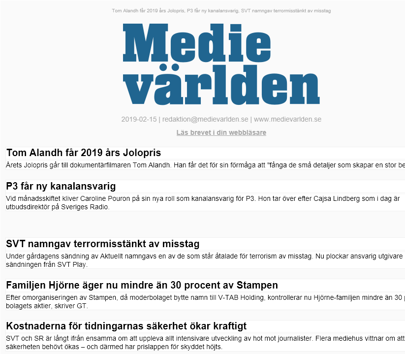 Tobbe_L's tweet photo. Was, ett helt medievärlden-utskick utan ett ort om MittMedia!? https://t.co/TzwOJFf5cS