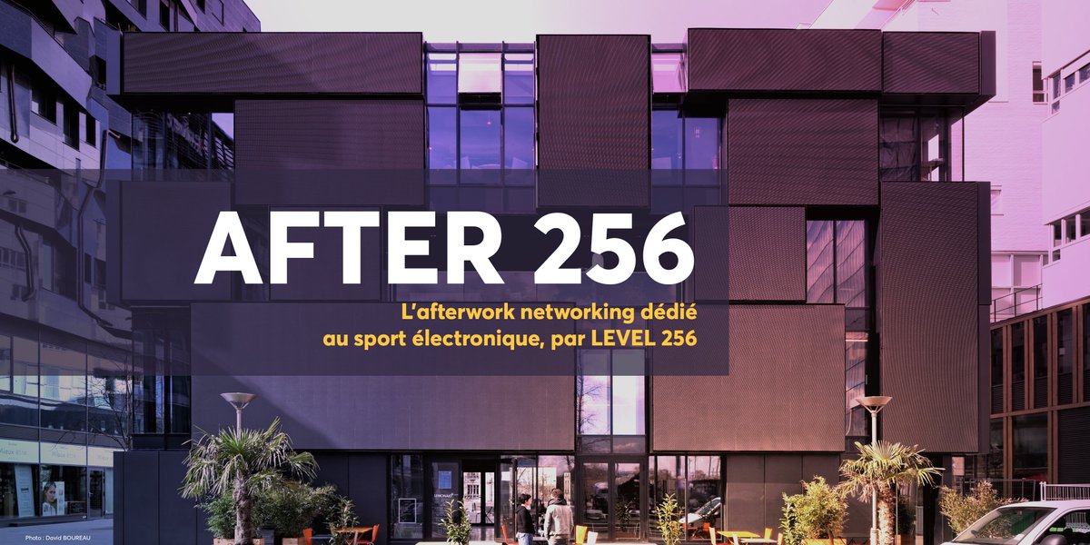 MaisonEsport's tweet photo. [#événement] Hier soir a eu lieu le second #AFTER256 à l'@EP7paris, l'afterwork networking dédié à l'esport organisé par @Level256_Paris, un temps convivial de partage dédié entre les acteurs du secteur. 

On se donne rendez-vous à la prochaine édition ? 🥂

#EsportLevelUp https://t.co/rg0xjVxhtq