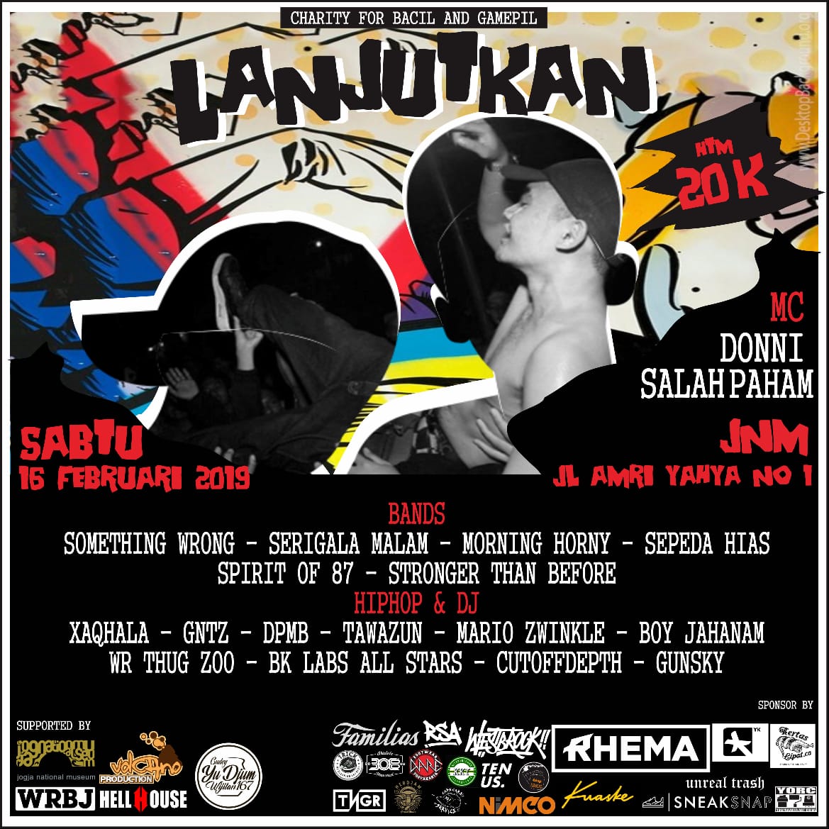 Sampai jumpa besok! Jangan lupa donasi ya #BOTW