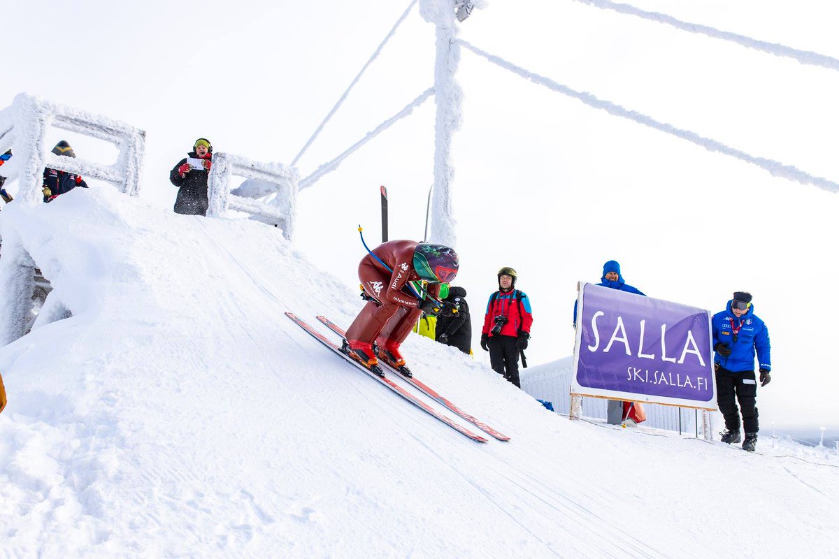 turi_ski's tweet photo. Comienza la Copa del Mundo de #esqui velocidad #WorldCup #speedski Doblete de #ManuelKrammer y #BrittaBacklund en Salla #laponia #Finlandia #Lapand #ski #RicardoAdarraga el mejor español #spainsnow ▶ https://t.co/nanyin9jr6 https://t.co/yQpr6PbsOr
